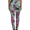 Dolce & Gabbana Elegant Floral High-Rise Leggings Pants