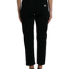 Dolce & Gabbana Elegant High Waist Black Stretch Jeans