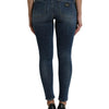 Dolce & Gabbana Elegant Mid Waist Stretch Jeans in Blue