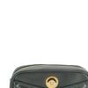 Versace Elegant Small Black Leather Crossbody Bag