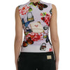 Dolce & Gabbana Elegant Cashmere-Silk Blend Tank Top