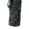 Dolce & Gabbana Chic Leopard Print Round Bottle Cage