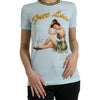 Dolce & Gabbana Elegant Light Blue Cotton T-Shirt