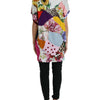 Dolce & Gabbana Multicolor Cotton Silk Patchwork Blouse