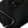 Dolce & Gabbana Chic Nylon-Leather Designer Pouch