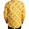 Dolce & Gabbana Elegant Yellow Padded Blouson Jacket