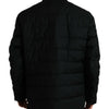 Dolce & Gabbana Elegant Black Padded Parka Jacket