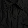 Dolce & Gabbana Elegant Black Padded Parka Jacket