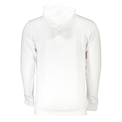 Cavalli Class White Cotton Men's Sweater