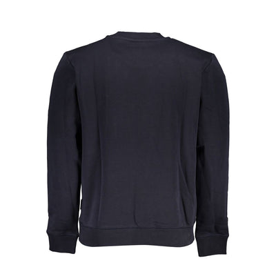 Napapijri Blue Cotton Men Sweater