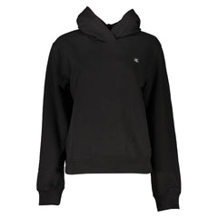 Elegant Hooded Sweatshirt in Timeless Black