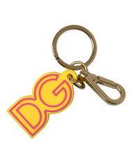 Chic Yellow Gold Keychain Charm