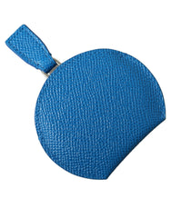 Elegant Blue Leather Mirror Holder