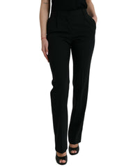 Elegant Tapered Wool Trousers