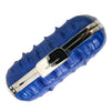 Balenciaga Electric Blue Crocodile Skin Clutch