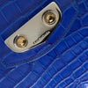 Balenciaga Chic Alligator Skin Chain Shoulder Bag