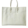 Balenciaga Chic Python Leather Tote in White & Yellow