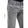 Diesel Gray Cotton Jeans & Pant