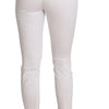 Dolce & Gabbana Chic White Slim Dress Pants