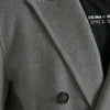 Dolce & Gabbana Gray Double Trench Coat Cashmere Jacket