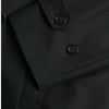 Dolce & Gabbana Black Double Breasted Trench Coat Jacket