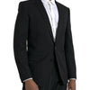 Dolce & Gabbana Black MARTINI Slim Fit Jacket Coat Blazer