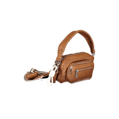 Brown Polyethylene Handbag