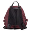 Burberry Medium Burgundy Econyl Nylon Rucksack Drawstring Backpack Bookbag