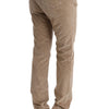 Ermanno Scervino Beige Regular Fit Luxe Trousers