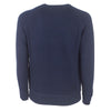 Emilio Romanelli Elegant Dark Blue Cashmere Sweater