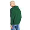 La Martina Elegant Green Hooded Cotton Sweatshirt