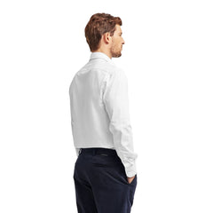 White Cotton Men's Shirt