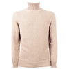 Emilio Romanelli Beige Cashmere Men Sweater