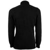 Emilio Romanelli Black Cashmere Men's Turtleneck Sweater