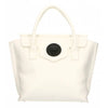 Plein Sport Elegant White Handbag With Magnetic Closure