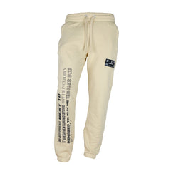 Diego Venturino Beige Cotton Men's Trouser