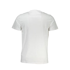 Cavalli Class White Cotton T-Shirt