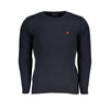 U.S. Grand Polo Blue Acrylic Sweater