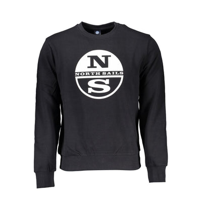 North Sails Black Cotton Sweater