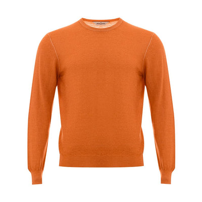 Gran Sasso Orange Wool Sweater