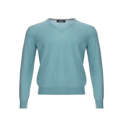 Gran Sasso Turquoise Cashmere Sweater Elegance