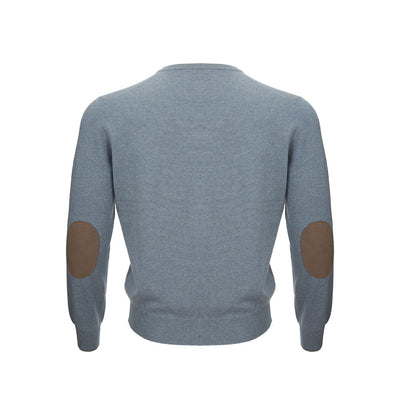 Gran Sasso Elegant Cashmere Sweater in Chic Gray