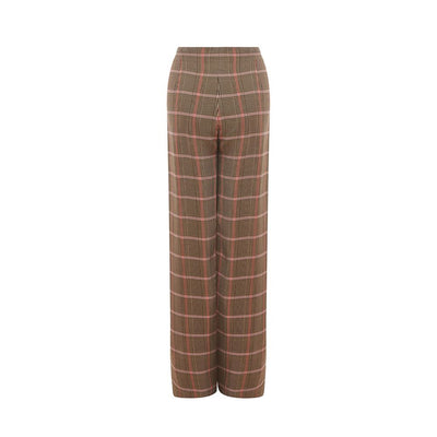 Lardini Elegant Brown Viscose Pants for Women