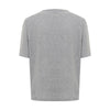 Dsquared² Elegant Gray Cotton Top for Women