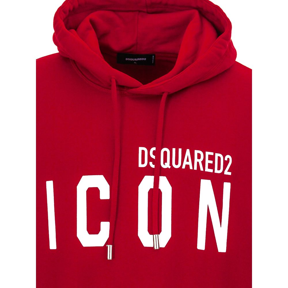 Dsquared² Red Cotton Sweater