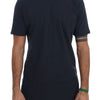 Daniele Alessandrini Chic Blue Cotton Crew-Neck Tee