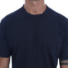 Daniele Alessandrini Chic Blue Cotton Crew-Neck Tee