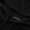 Dolce & Gabbana Black Cotton Logo Hooded Sweatshirt Sweater