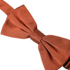 Dolce & Gabbana Brown Silk Adjustable Neck Men Bow Tie