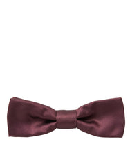 Brown Silk Adjustable Neck Men Bow Tie